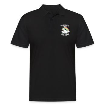 Pharmacien - Polo Homme - noir - Devant - Kai (181cm)