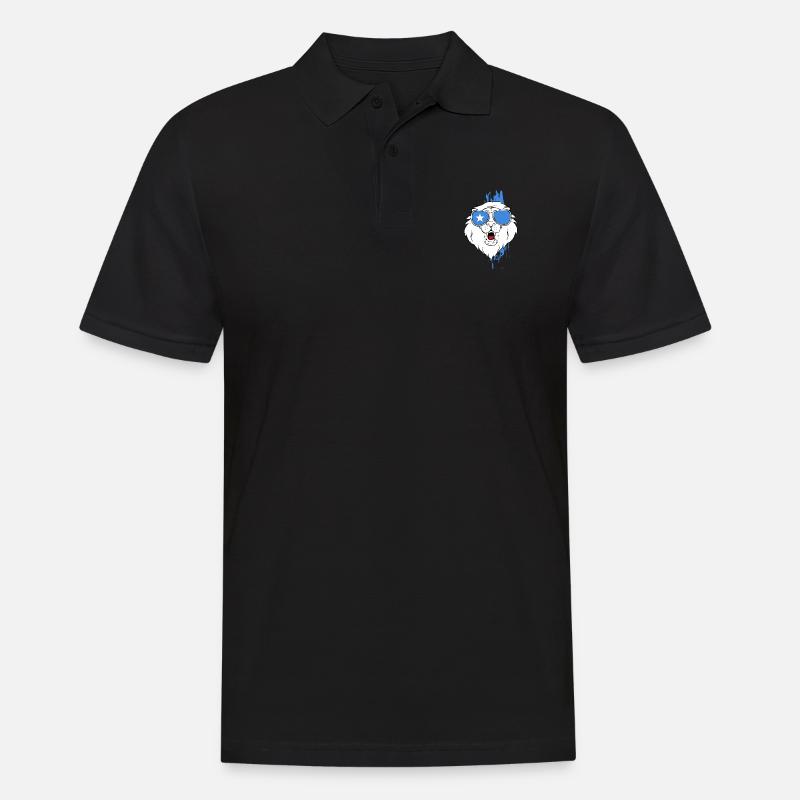 Somalia - Männer Poloshirt - Schwarz