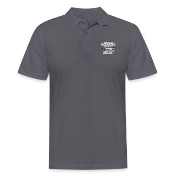 Sahara occidental - Polo Homme - charbon - Devant - Nico (186cm)