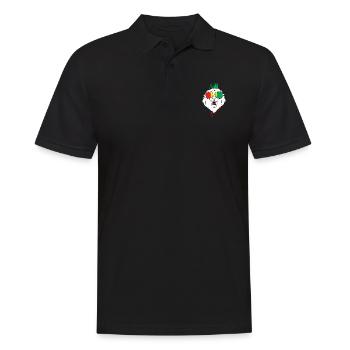 Reine de Guinée - Polo Homme - noir - Devant - Kai (181cm)