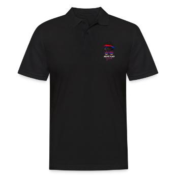 Fille arménienne - Polo Homme - noir - Devant - Kai (181cm)