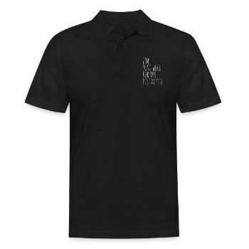 Kiwi - Men's Polo Shirt - black - Front - Kai (181cm)