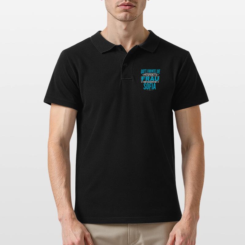 Conception de nom de Sofia Polo Homme