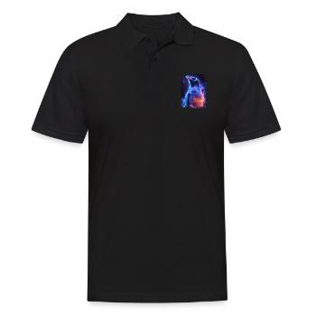 Penguin - Men's Polo Shirt - black - Front - Kai (181cm)