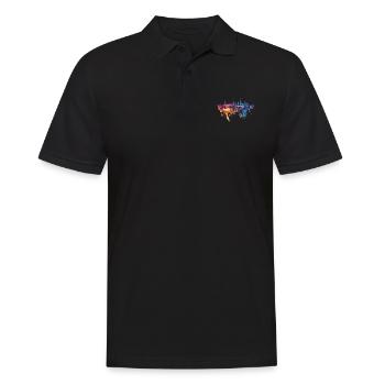 Konin - Männer Poloshirt - Schwarz - Vorne - Kai (181cm)