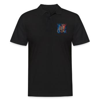 Tuba - Polo Homme - noir - Devant - Kai (181cm)
