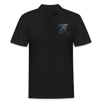 Banjo - Männer Poloshirt - Schwarz - Vorne - Kai (181cm)