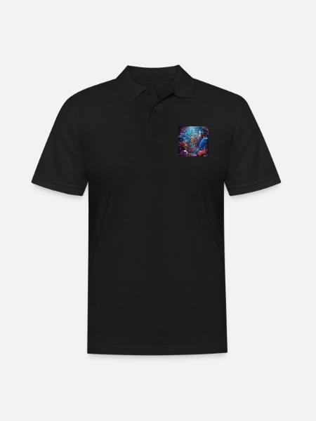 Tuba - Männer Poloshirt - Schwarz