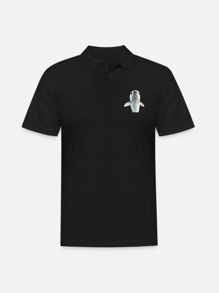 Tarpon - Männer Poloshirt - Schwarz