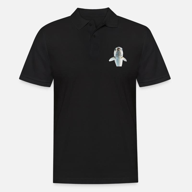 Tarpon - Männer Poloshirt - Schwarz
