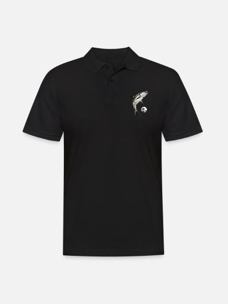 Tarpon - Männer Poloshirt - Schwarz