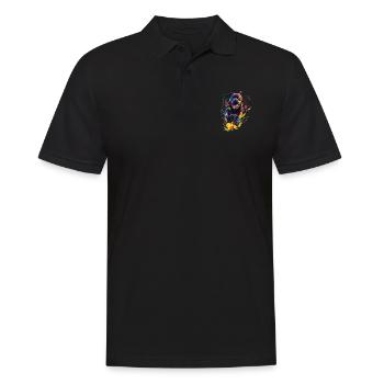 Cane Corso - Männer Poloshirt - Schwarz - Vorne - Kai (181cm)