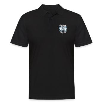 Deux phoques drôles sceaux amis pour toujours - Polo Homme - noir - Devant - Kai (181cm)