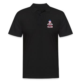 Pollen Allergy Club Shirt Gift - Men's Polo Shirt - black - Front - Kai (181cm)