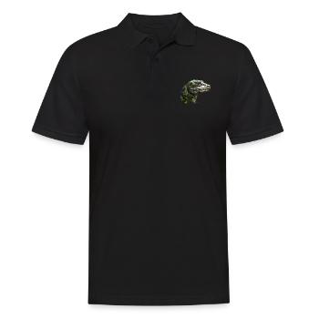 Salamander - Männer Poloshirt - Schwarz - Vorne - Kai (181cm)