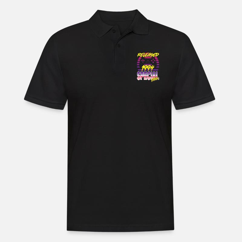 Released 1994 Special Edition - Männer Poloshirt - Schwarz