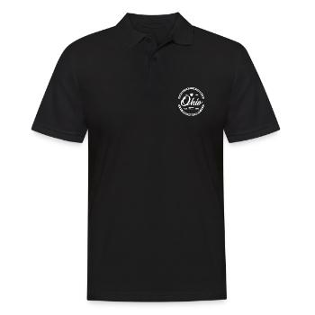 Ohio - Männer Poloshirt - Schwarz - Vorne - Kai (181cm)