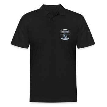 Miner - Men's Polo Shirt - black - Front - Kai (181cm)