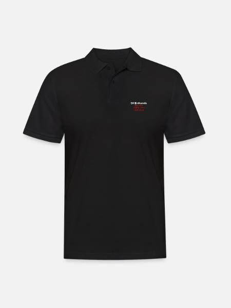 La géographie de LK - malheureusement complètement au hasard! - Polo Homme - noir