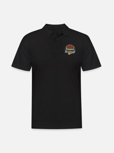 Made In 2000 Original - Men's Polo Shirt - black