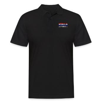 Croate Jebiga Croatie Balkans Croatie Croate - Polo Homme - noir - Devant - Kai (181cm)