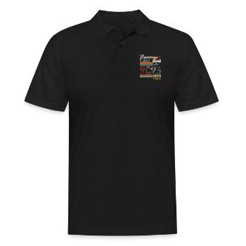 2023 | Juillet 2023 Anniversaire Parfaitement vieilli - Polo Homme - noir - Devant - Kai (181cm)
