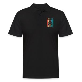 Niveau 6 6 Cadeau débloqué - Polo Homme - noir - Devant - Kai (181cm)