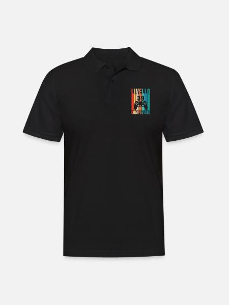 Level 39 - Men's Polo Shirt - black