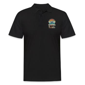 Originals 1967 Vintage Vintage Retro - Men's Polo Shirt - black - Front - Kai (181cm)