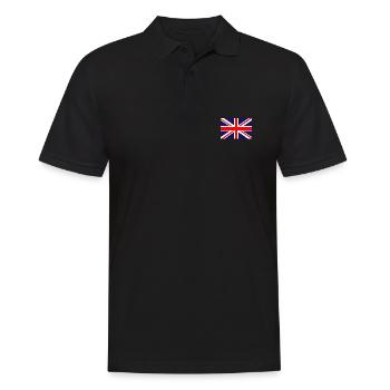 Grande-Bretagne drapeau britannique drapeau - Polo Homme - noir - Devant - Kai (181cm)
