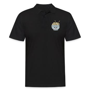 Ramen Nudeln Japan Küche - Männer Poloshirt - Schwarz - Vorne - Kai (181cm)