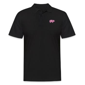 No Farms Food I Farm Farmer Farmer Trekker - Men's Polo Shirt - black - Front - Kai (181cm)