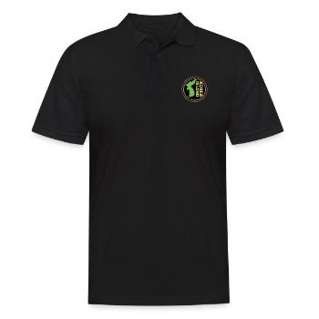Corée du Nord Corée du Sud Corée Cadeau Asie - Polo Homme - noir - Devant - Kai (181cm)