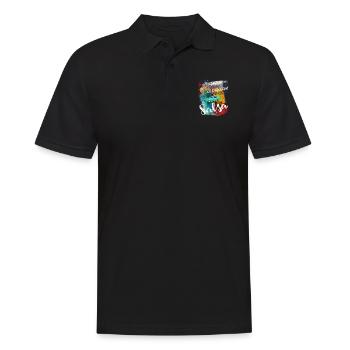 Salsa Cuba Havana T-shirt vintage pour danseurs - Polo Homme - noir - Devant - Kai (181cm)