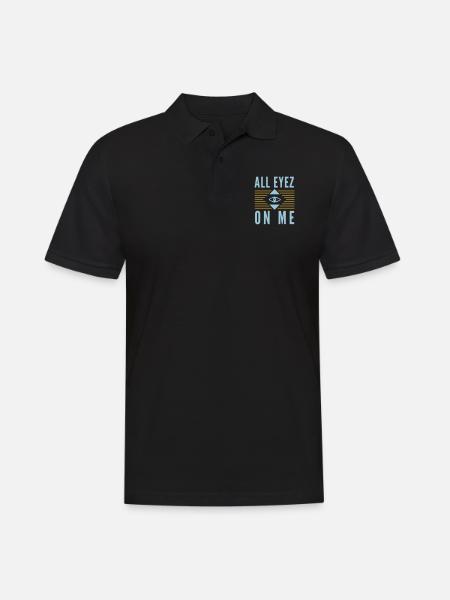 All Eyez on Me 2Pac - Men's Polo Shirt - black