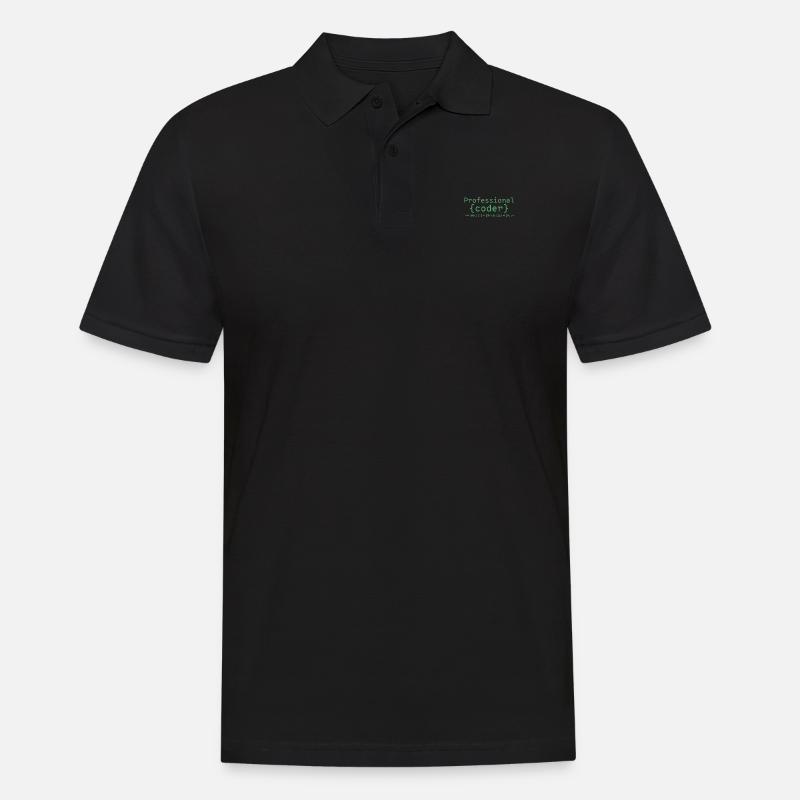Programmieren - Männer Poloshirt - Schwarz