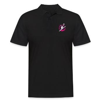 Gymnastics gymnastics - Men's Polo Shirt - black - Front - Kai (181cm)