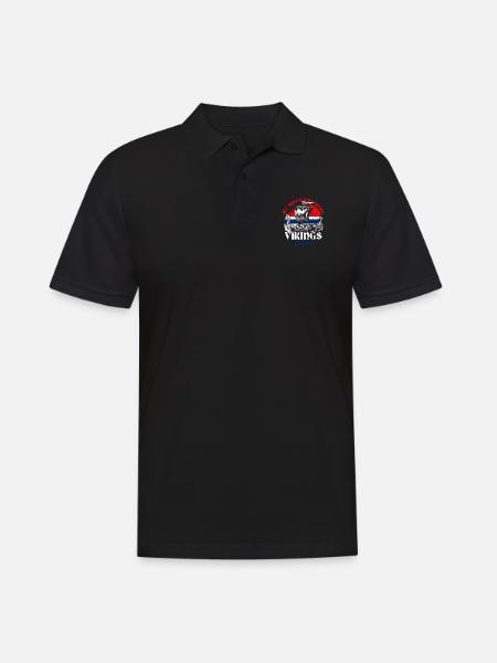 Norway Vikings - Men's Polo Shirt - black