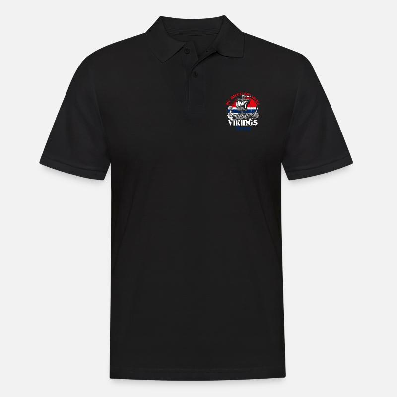 Vikings de Norvège - Polo Homme - noir