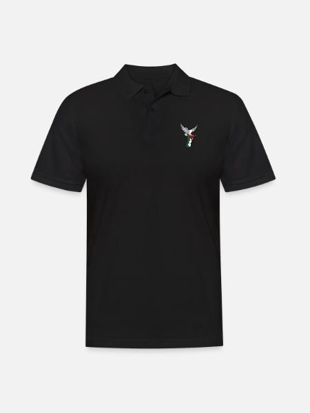 Freedom for Palestine Palestinian Flag Gaza - Men's Polo Shirt - black