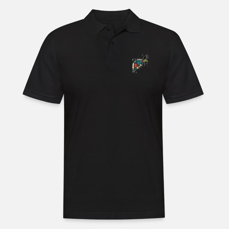 turtle - Men's Polo Shirt - black