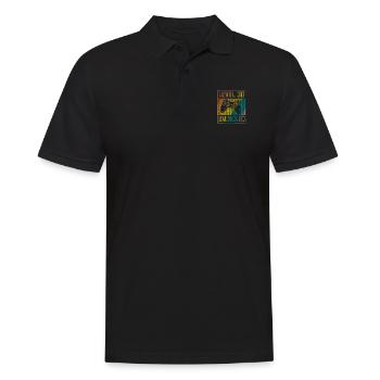 30 Geburtstag Geschenk Level 30 Unlocked - Männer Poloshirt - Schwarz - Vorne - Kai (181cm)