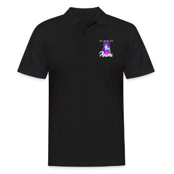 Just A Girl Who Loves Anime Gifts for Teen Girls - Men's Polo Shirt - black - Front - Kai (181cm)