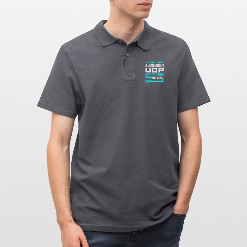 Cybersecurity Engineer Helpdesk Support IT Admin Men's Polo Shirt