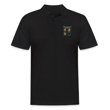 French Bulldog Training - Polo Homme - noir - Devant - Kai (181cm)