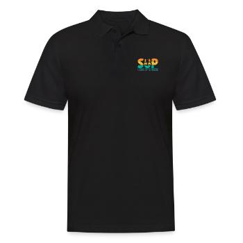 Je tiens tête à Paddle. Stand up Paddle - Polo Homme - noir - Devant - Kai (181cm)