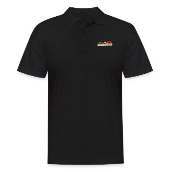 Jai Alai Player Cesta Punta Pelota Cadeau - Polo Homme - noir - Devant - Kai (181cm)