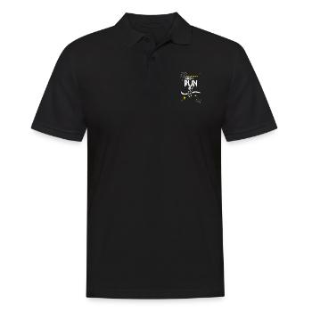 Athlétisme Athlétisme Runner Run Cadeau - Polo Homme - noir - Devant - Kai (181cm)