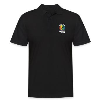 Running Funny Marathon Runner Shut Up I - Men's Polo Shirt - black - Front - Kai (181cm)