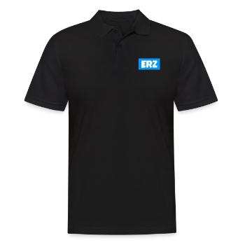 Erzgebirge meine Heimat - Männer Poloshirt - Schwarz - Vorne - Kai (181cm)